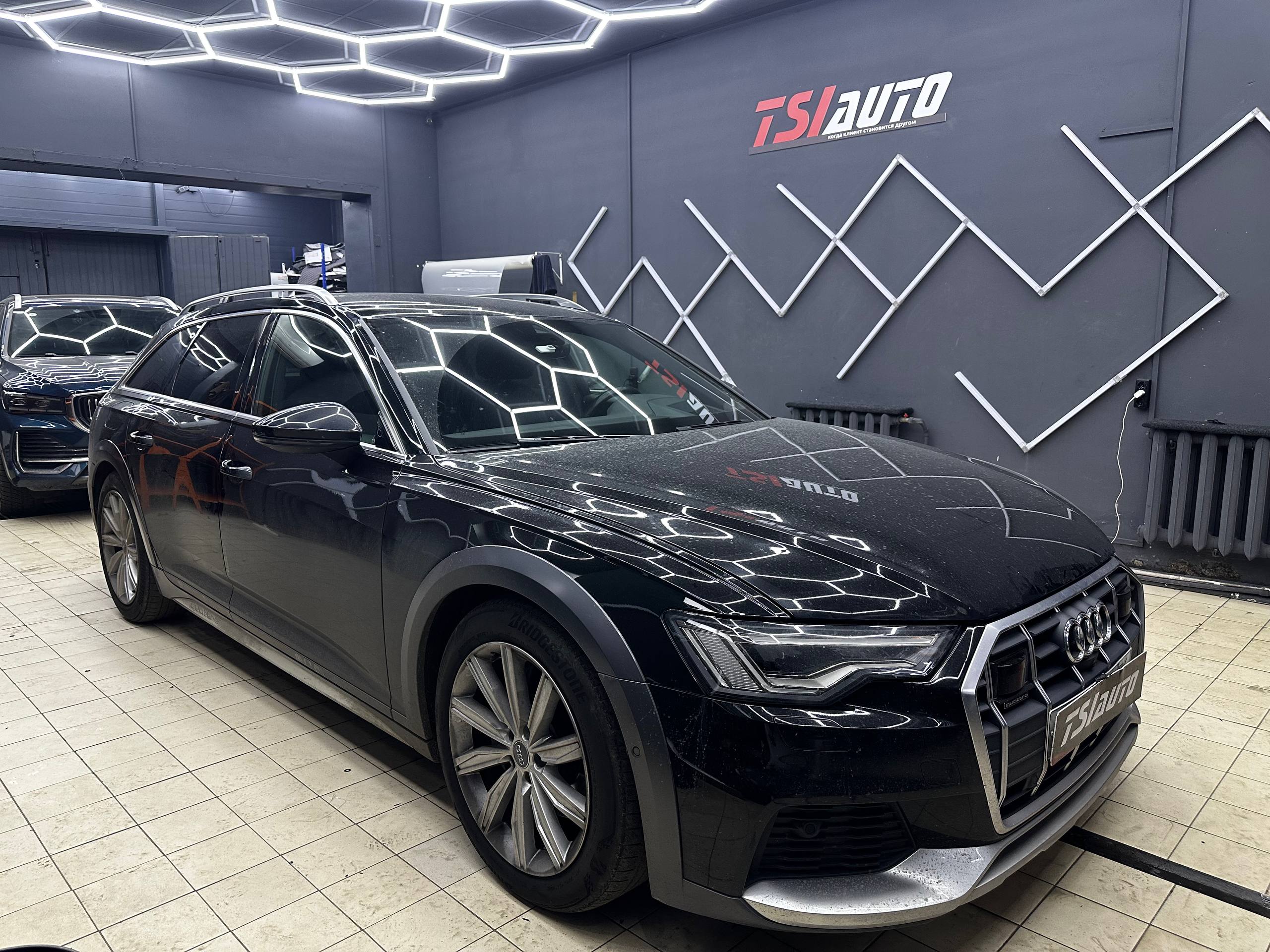 Шумоизоляция Audi A6 C8 в Ярославле - пакет Элит