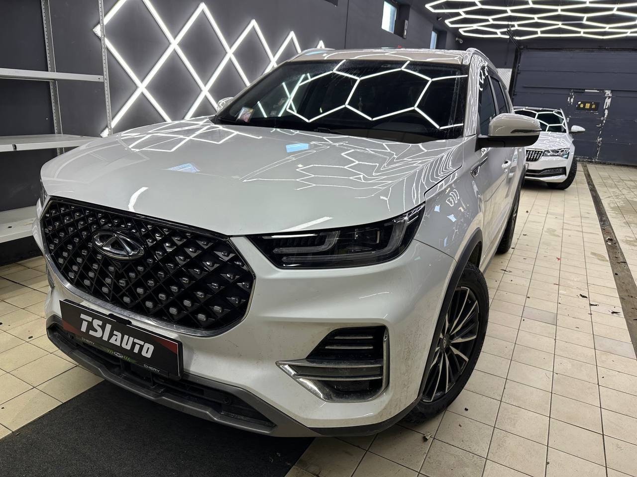 Шумоизоляция Chery Tiggo 8 Pro Max в Ярославле - пакет Элит