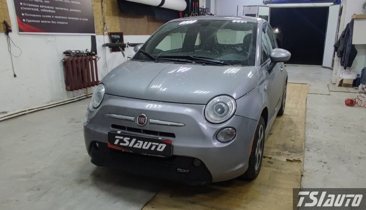 Правильная шумоизоляция Fiat 500E в Ярославле