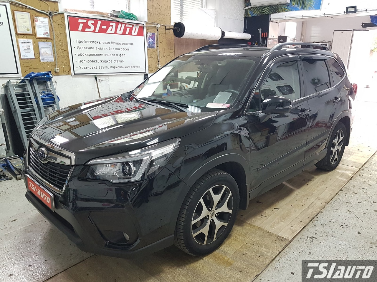 Правильная шумоизоляция Subaru Forester в Ярославле