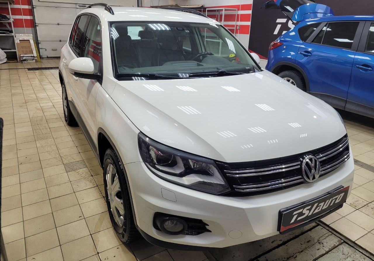 Шумоизоляция VW Tiguan в Ярославле - пакет Элит